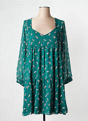 Robe courte vert I.CODE (By IKKS) pour femme seconde vue