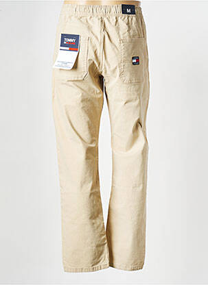 Pantalon droit beige TOMMY HILFIGER homme