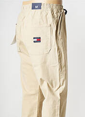 Pantalon droit beige TOMMY HILFIGER pour homme seconde vue
