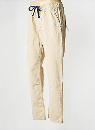Pantalon droit beige TOMMY HILFIGER homme