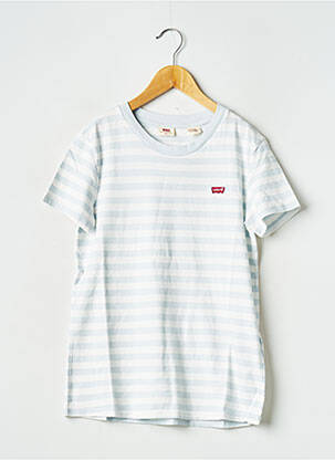 T-shirt col rond bleu LEVI'S femme