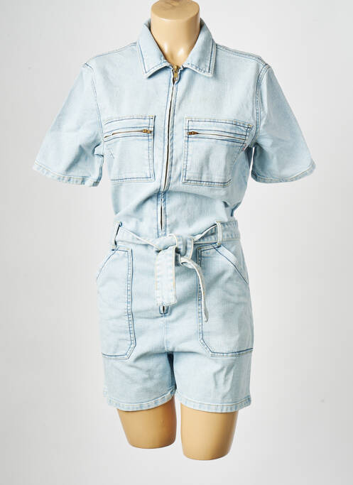 Combishort bleu LA PETITE FRANCAISE pour femme