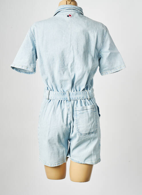 Combishort bleu LA PETITE FRANCAISE pour femme