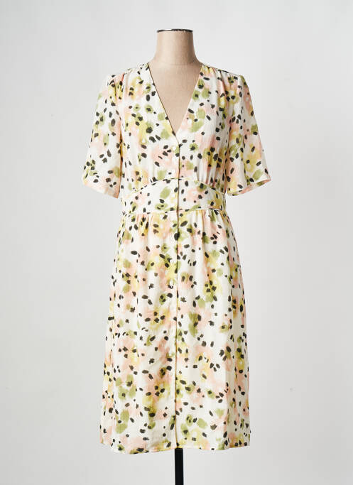 Robe mi-longue vert SEE U SOON pour femme