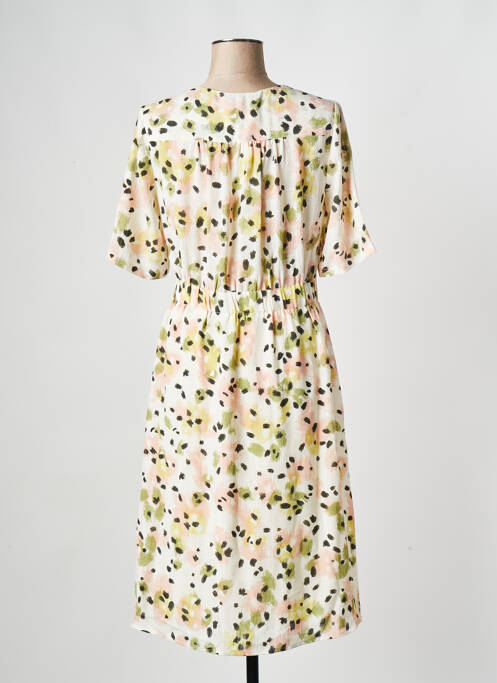 Robe mi-longue vert SEE U SOON pour femme