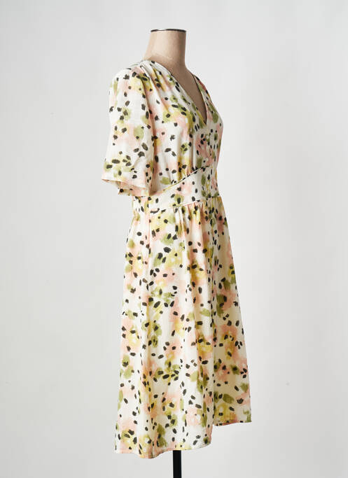 Robe mi-longue vert SEE U SOON pour femme