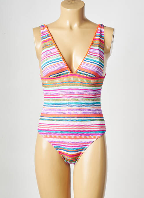 Maillot de bain 1 pièce rose BANANA MOON pour femme