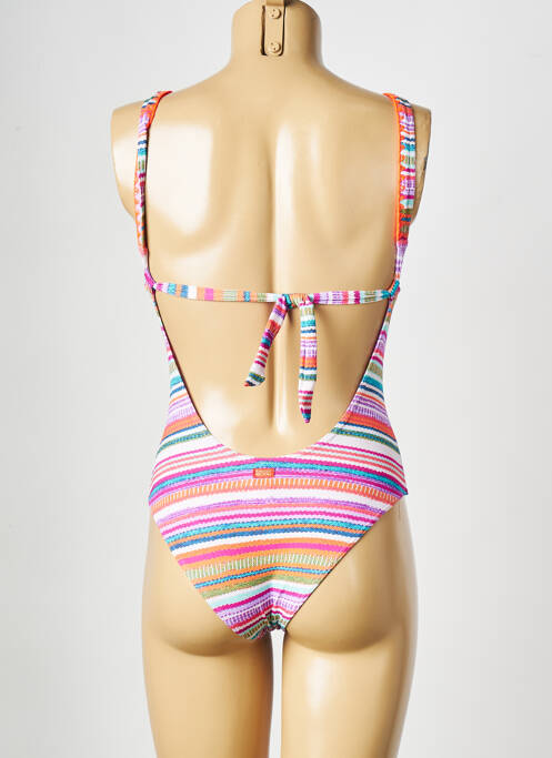 Maillot de bain 1 pièce rose BANANA MOON pour femme