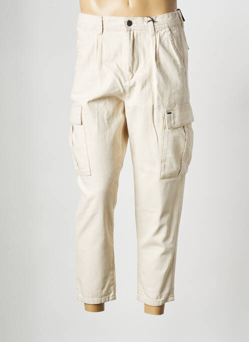 Pantalon cargo beige ONLY & SONS pour homme