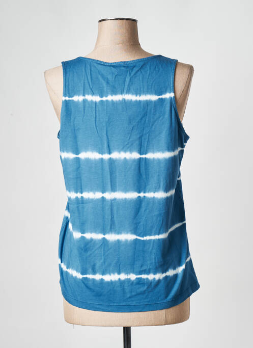 Débardeur bleu LA FEE MARABOUTEE pour femme