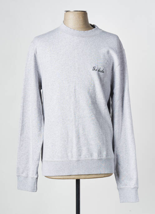 Sweat-shirt gris MAISON LABICHE pour homme