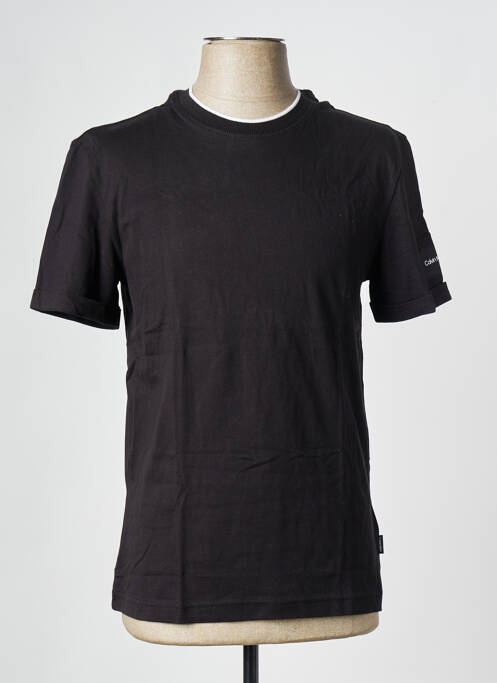 T-shirt noir CALVIN KLEIN pour homme