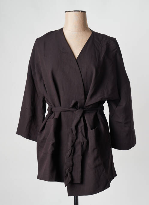 Veste casual noir ICHI pour femme