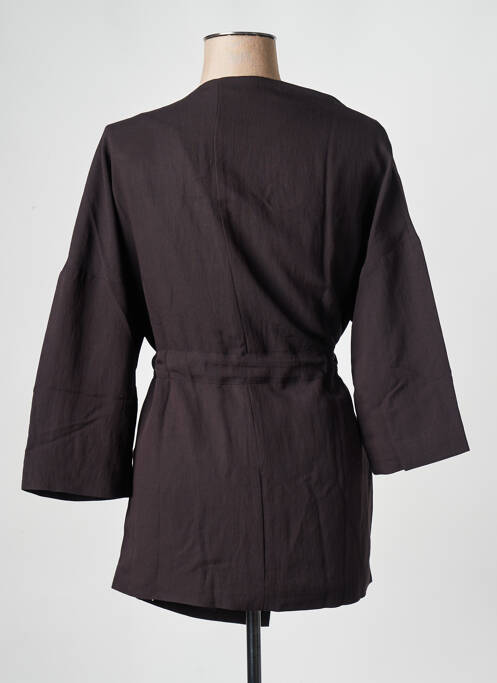 Veste casual noir ICHI pour femme