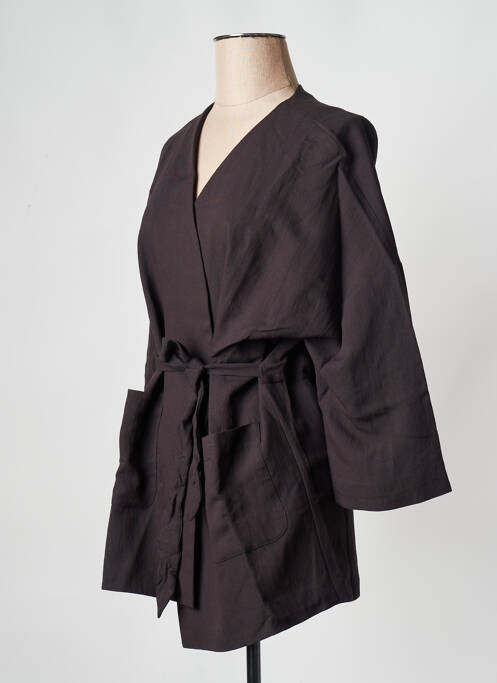 Veste casual noir ICHI pour femme