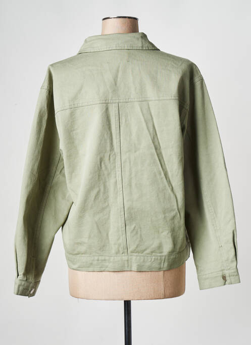 Veste en jean vert GRACE & MILA pour femme