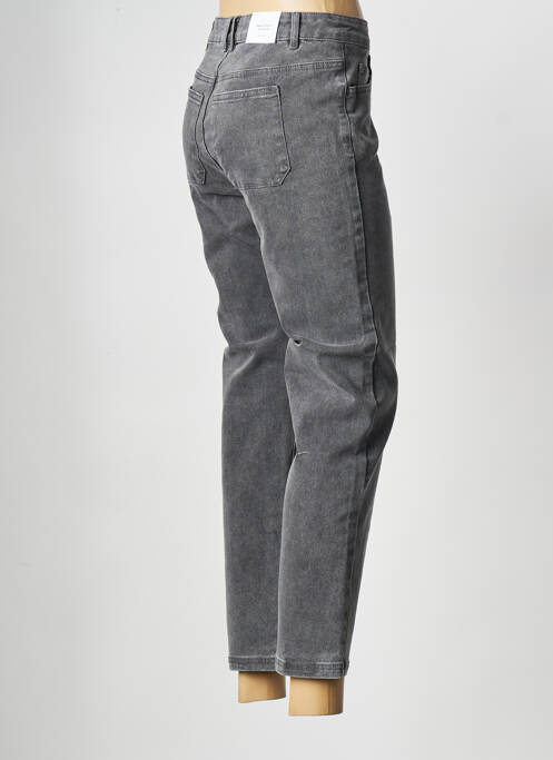 Jeans coupe droite gris VILA femme