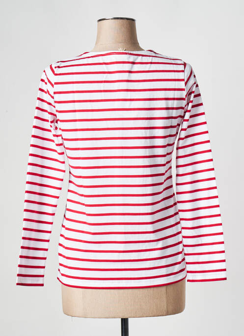 T-shirt rouge ARMOR LUX pour femme