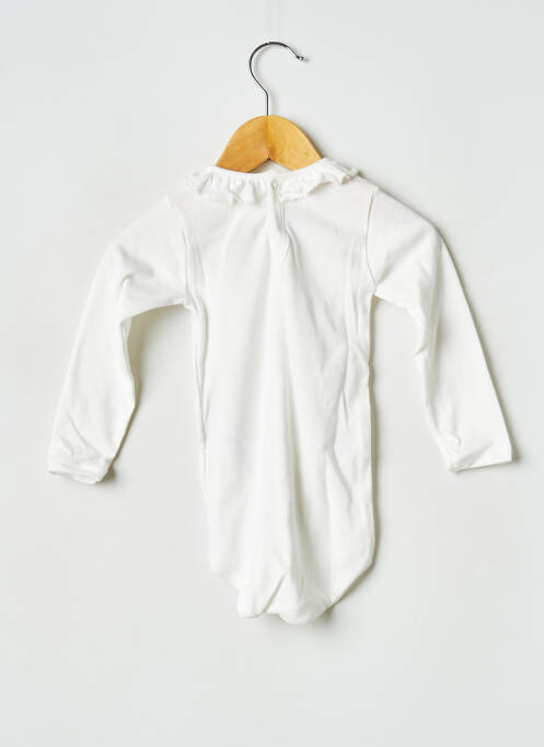 Body lingerie blanc PETIT BATEAU pour fille