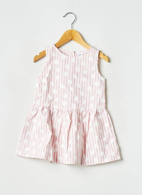 Robe courte rose NAME IT pour fille