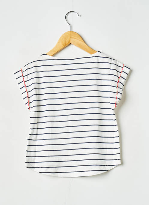T-shirt blanc PETIT BATEAU pour fille