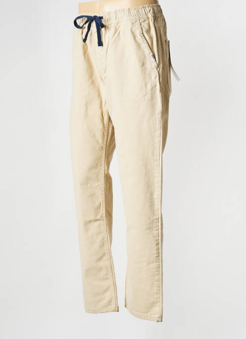 Pantalon droit beige TOMMY HILFIGER pour homme