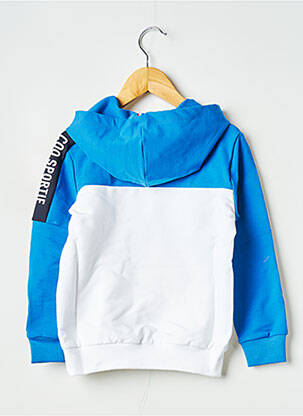 Sweat-shirt à capuche col rond bleu LE COQ SPORTIF garçon