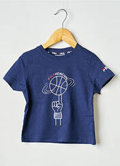 T-shirt bleu FILA pour enfant seconde vue