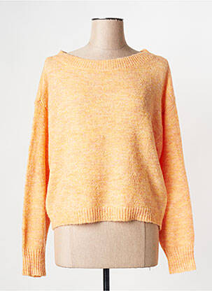 Pull orange VILA pour femme