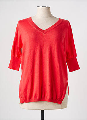 Pull rouge SEE U SOON pour femme