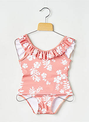 Maillot de bain 1 pièce rose PETIT BATEAU pour fille