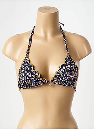 Haut de maillot de bain noir BANANA MOON femme