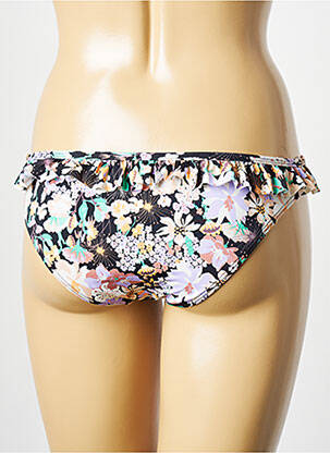Bas de maillot de bain noir PIECES femme