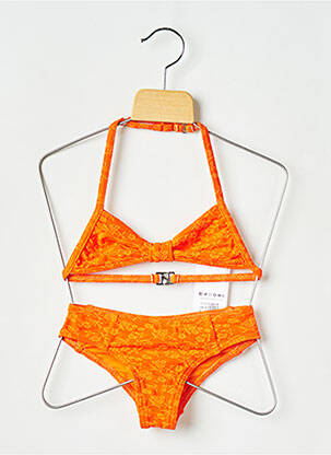 Maillot de bain 2 pièces orange BANANA MOON fille