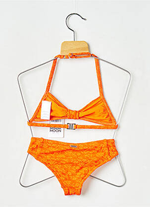 Maillot de bain 2 pièces orange BANANA MOON fille