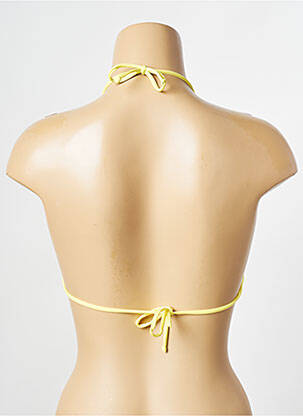 Haut de maillot de bain jaune BANANA MOON femme