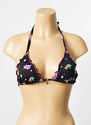 Haut de maillot de bain noir BANANA MOON femme