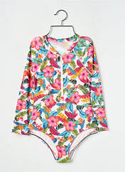 Maillot de bain 1 pièce rose BANANA MOON pour fille seconde vue