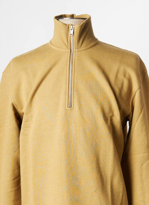 Sweat-shirt marron SELECTED homme