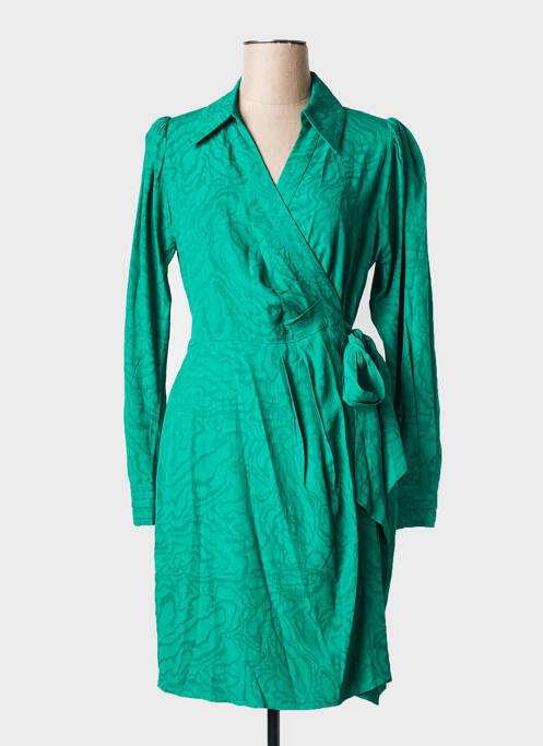 Robe courte vert SUNCOO pour femme
