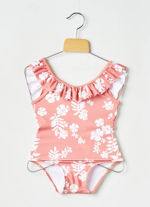 Maillot de bain 1 pièce rose PETIT BATEAU pour fille