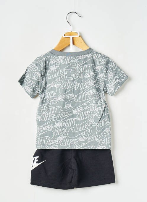 Ensemble short gris NIKE pour garçon