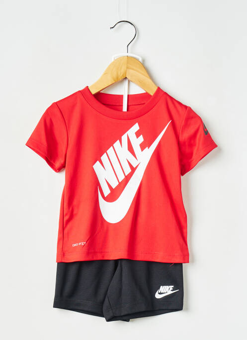 Ensemble short rouge NIKE pour garçon