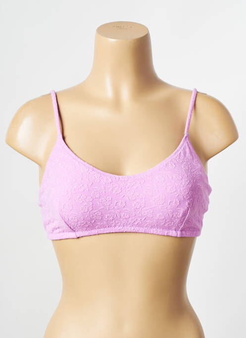 Haut de maillot de bain violet BANANA MOON pour femme