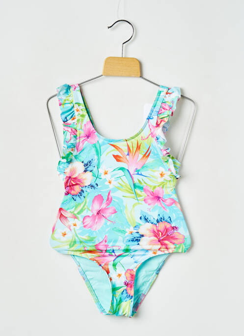 Maillot de bain 1 pièce bleu BANANA MOON pour fille
