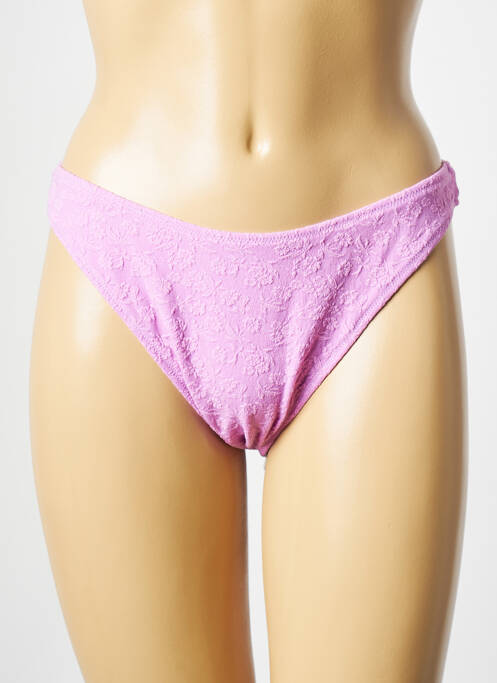 Bas de maillot de bain violet BANANA MOON pour femme