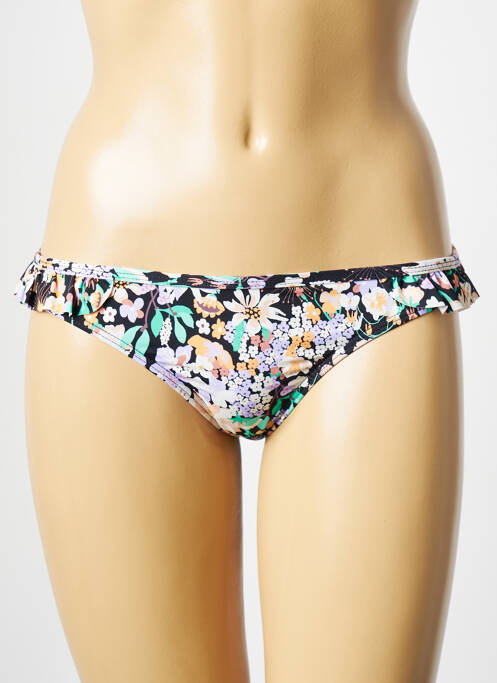 Bas de maillot de bain noir PIECES pour femme