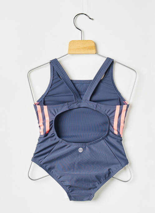 Maillot de bain 1 pièce bleu ADIDAS pour fille