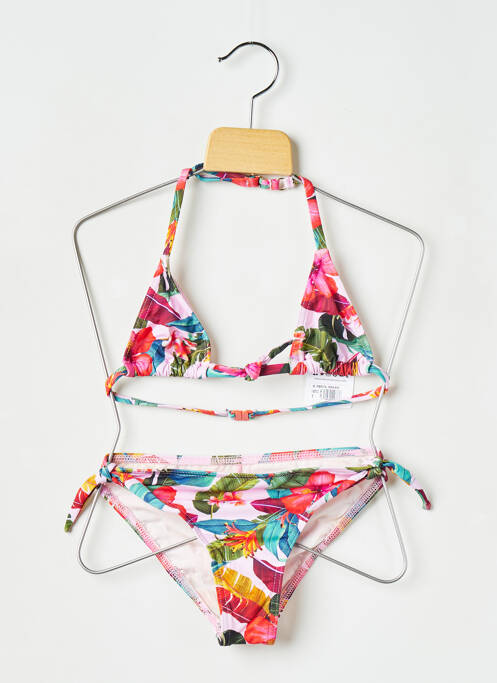 Maillot de bain 2 pièces rose BANANA MOON pour fille