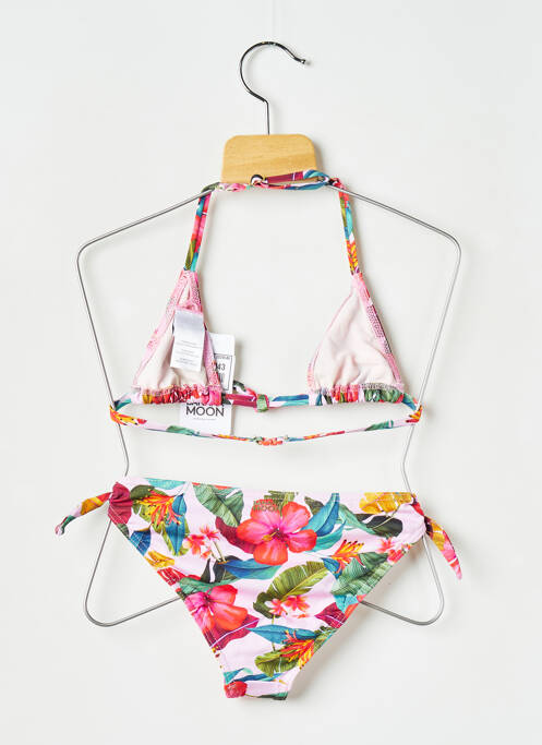 Maillot de bain 2 pièces rose BANANA MOON pour fille